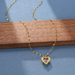 Lively® Colliers Collier " Cœur Diamant" | Lively®