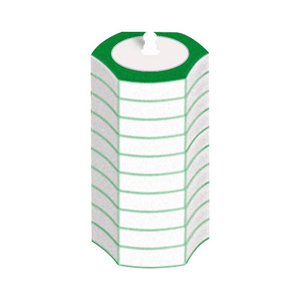 Lively® Vert Brosse de toilette jetable avec liquide de nettoyage | Lively